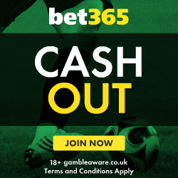 place a bet online with bet365 cash out